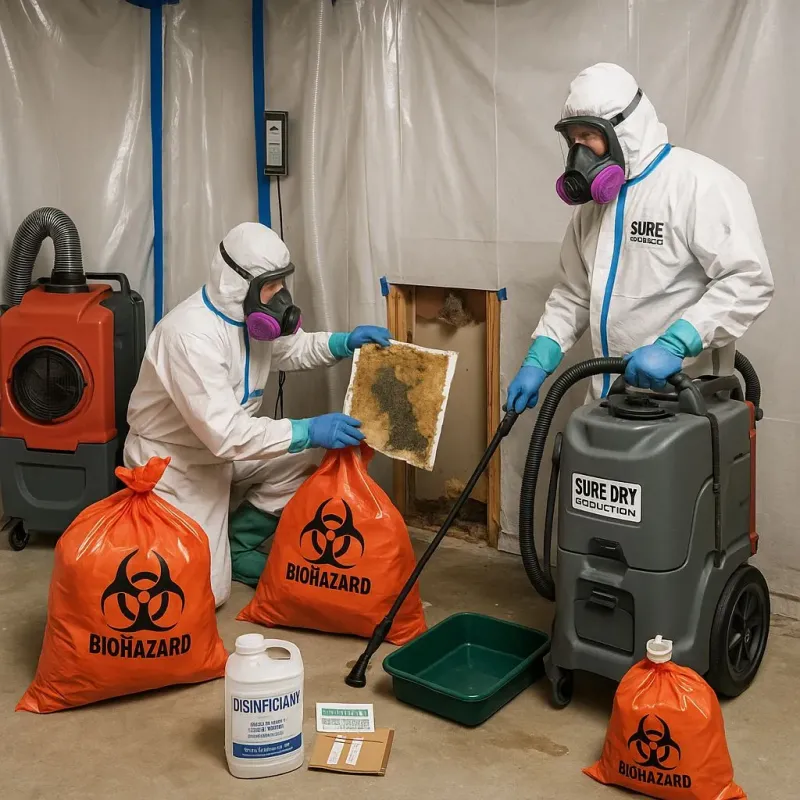 Contaminated Water Handling Protocols process in Sergeant Bluff, IA